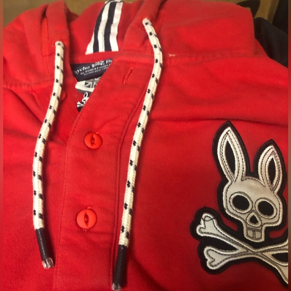 Psycho Bunny Red Hoodie - Picture 2 of 5
